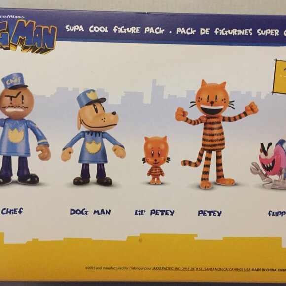 NEW Dog Man 2.5 Inch Action Figure Multipack Set - Picture 7 of 9